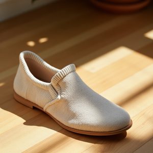 Flux_Dev_A_relaxed_casual_footwear_scene_featuring_a_single_li_0 Lightweight Knit Slip-On